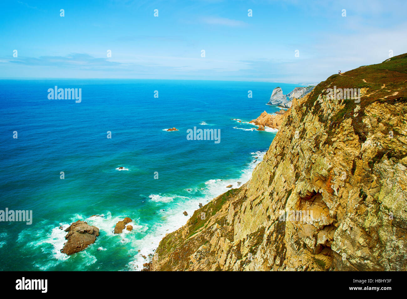 Cabo da Roca (Cape Roca), Portugal Stock Photo Alamy