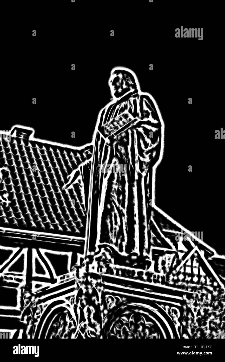 Luther kirche Black and White Stock Photos & Images - Alamy