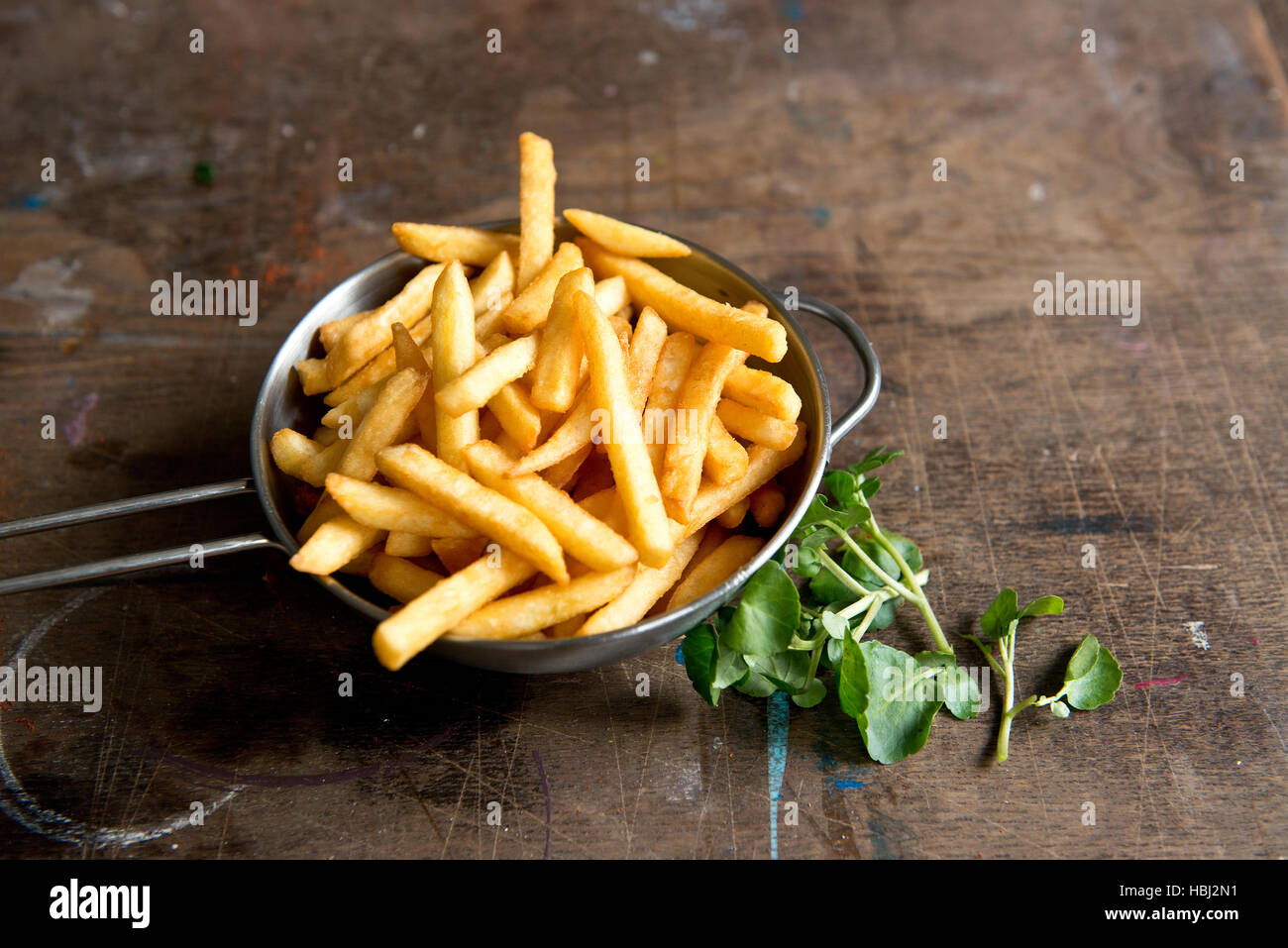 french fries Stock Photo