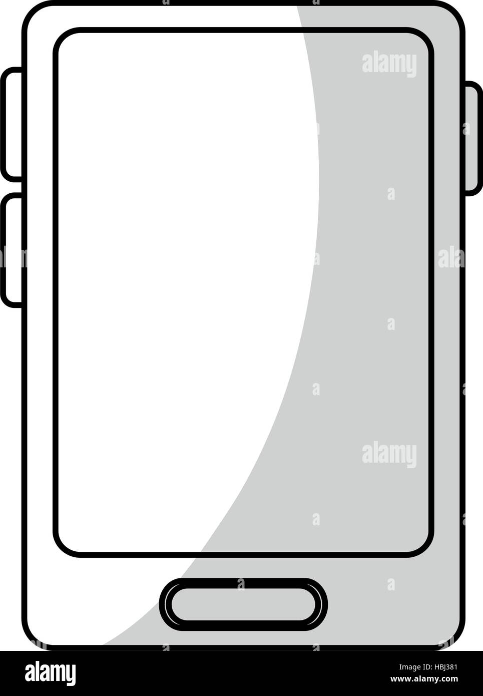 Isolated smartphone device design Stock Vector Image & Art - Alamy