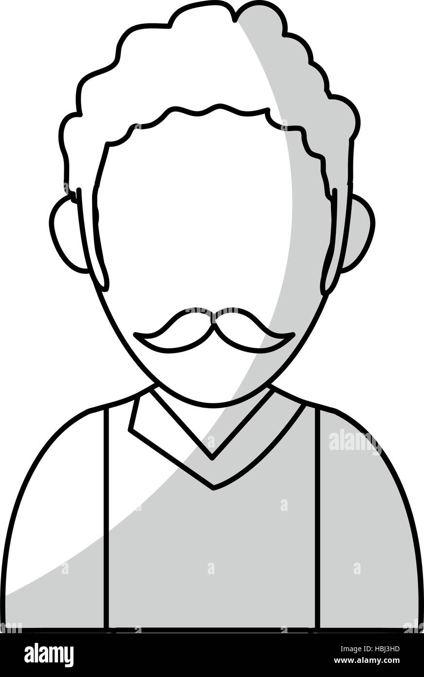 Isolated avatar man design Stock Vector Image & Art - Alamy