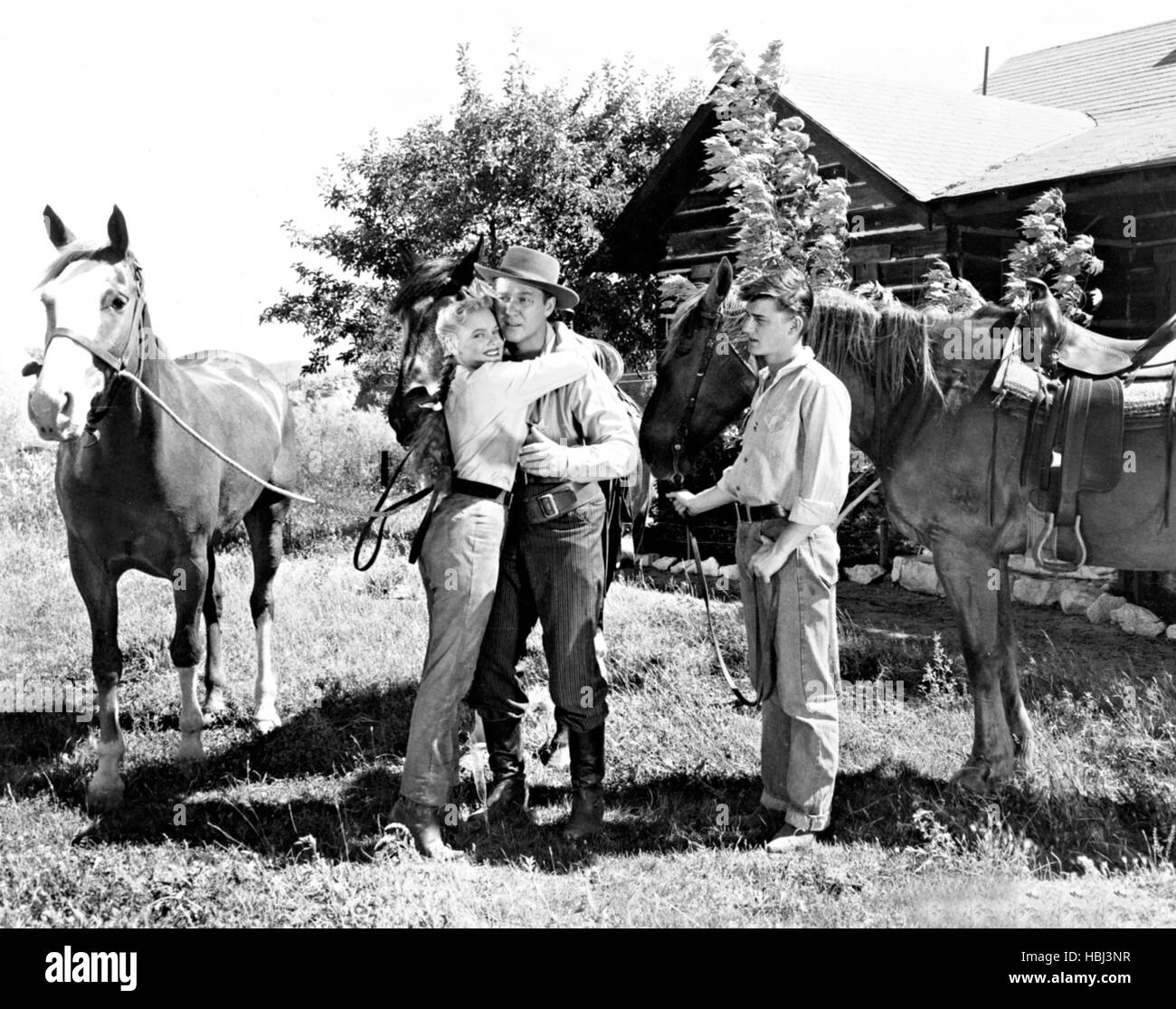BLACK MIDNIGHT, l-r: Lyn Thomas, Damian O'Flynn, Roddy McDowall, 1949 ...