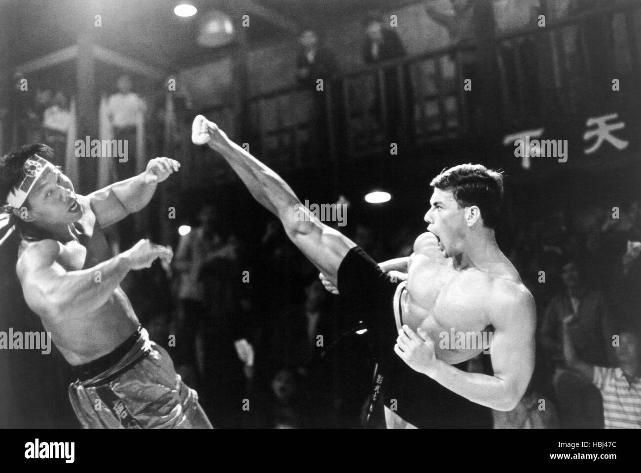 BLOODSPORT, Jean-Claude Van Damme (right), 1988. ©Cannon Films/courtesy