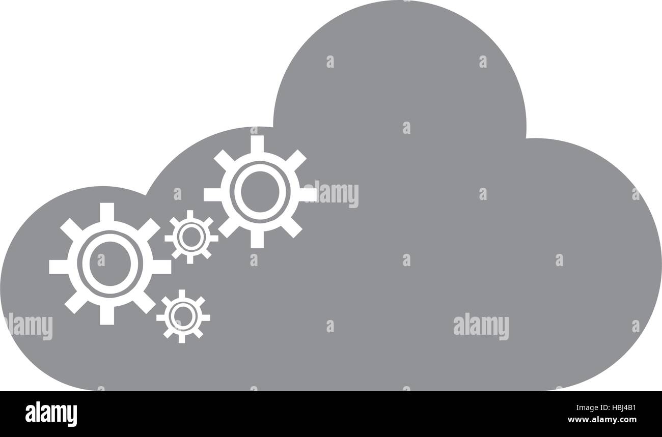 Isolated cloud computing design Stock Vector Image & Art - Alamy