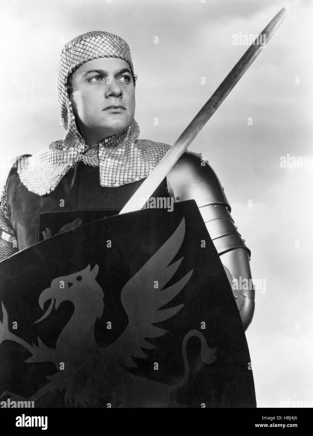 THE BLACK SHIELD OF FALWORTH, Tony Curtis, 1954 Stock Photo Alamy