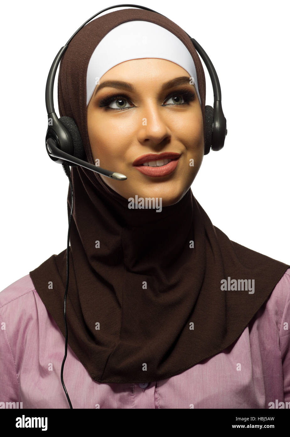 Muslim operator hi-res stock photography and images - Alamy