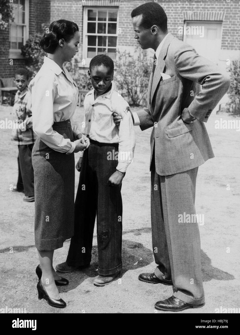 BRIGHT ROAD, Dorothy Dandridge, Philip Hepburn, Harry Belafonte, 1953
