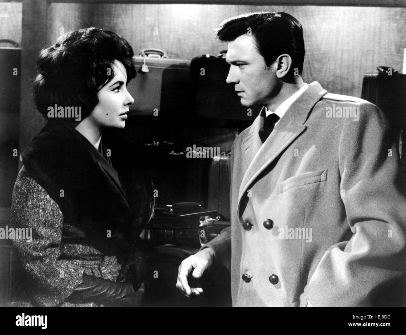 BUTTERFIELD 8, Elizabeth Taylor, Laurence Harvey, 1960 Stock Photo - Alamy