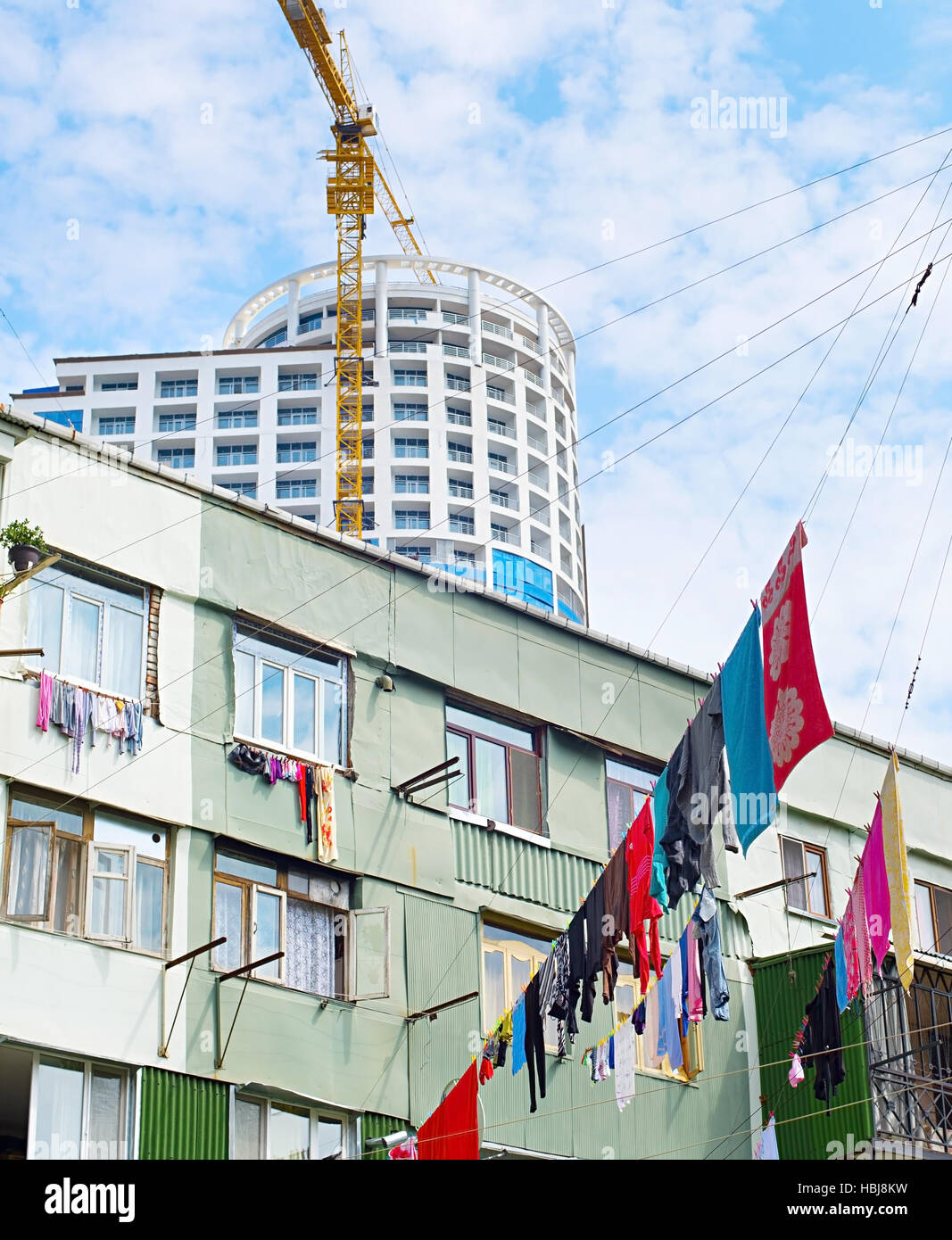Batumi real estate, Stock Photo Alamy