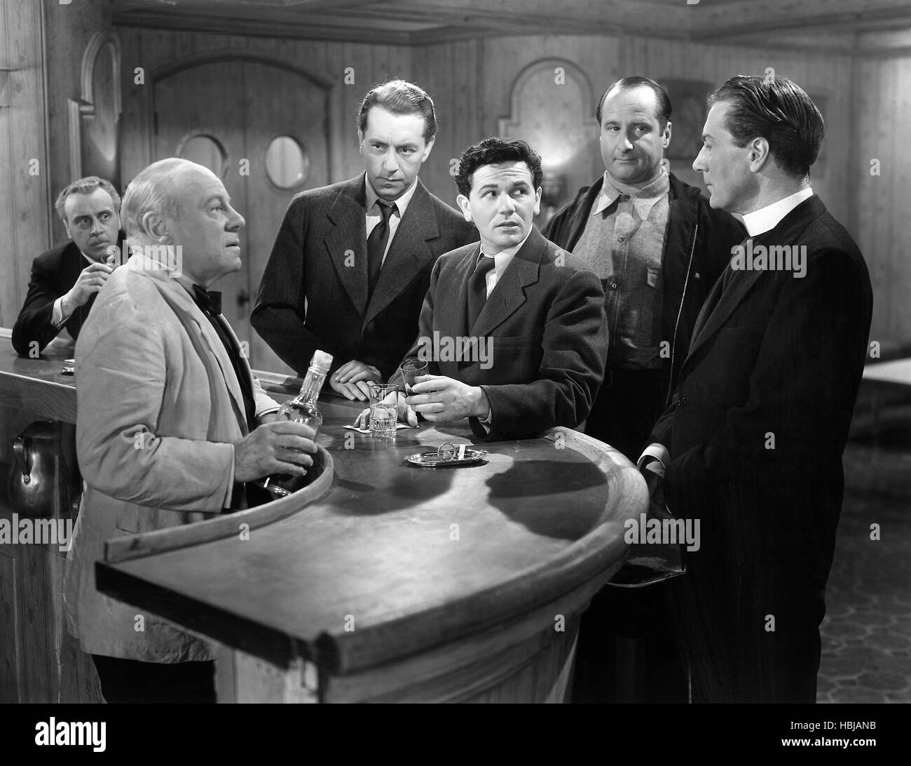 BETWEEN TWO WORLDS, George Coulouris, Edmund Gwenn, Paul Henreid, John ...