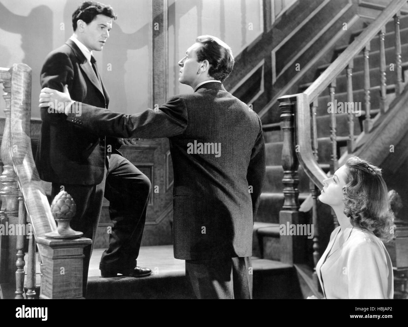 BETWEEN TWO WORLDS, from left: John Garfield, Paul Henreid, Eleanor ...