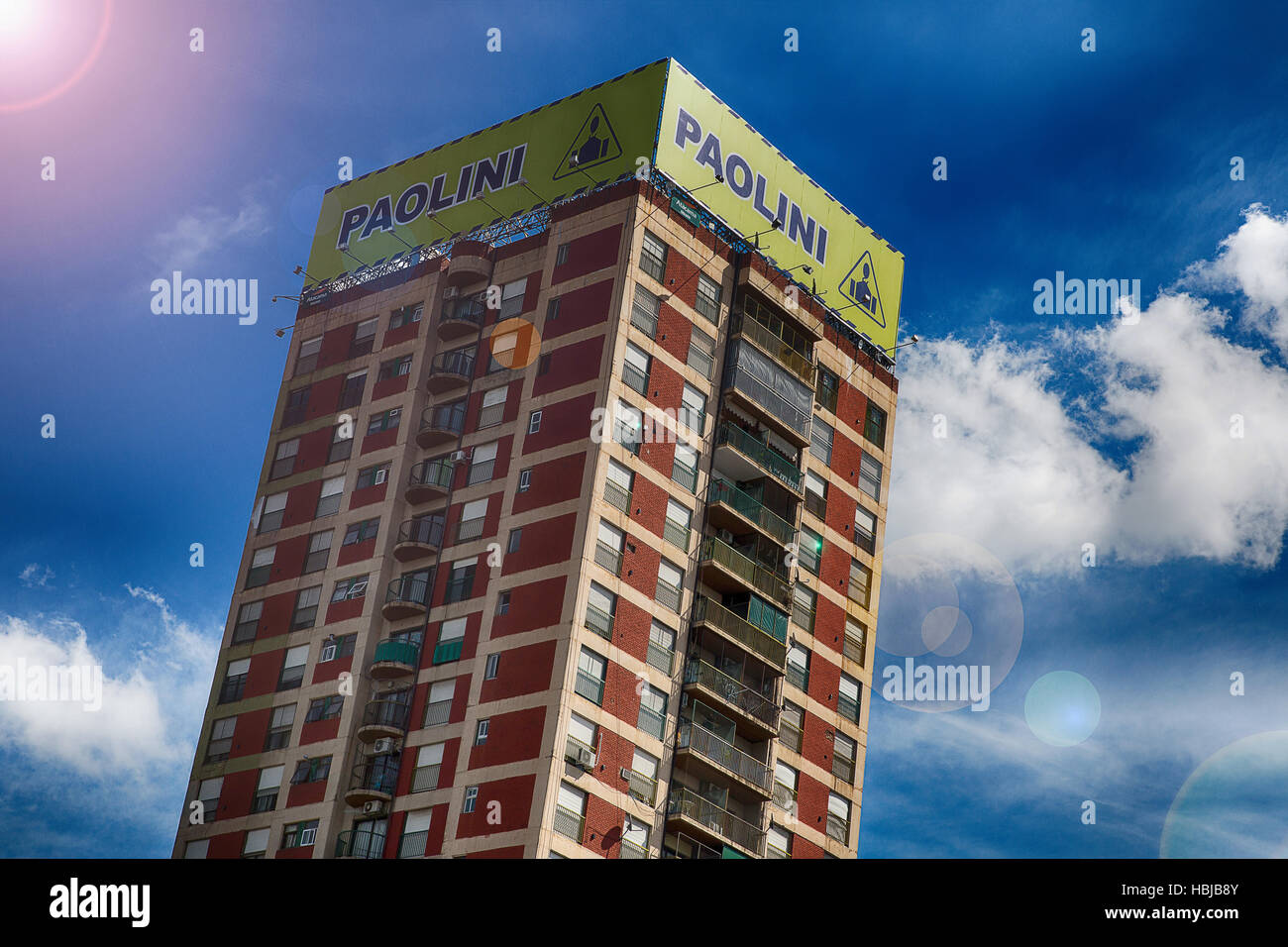 high building in buenos aires Stock Photo