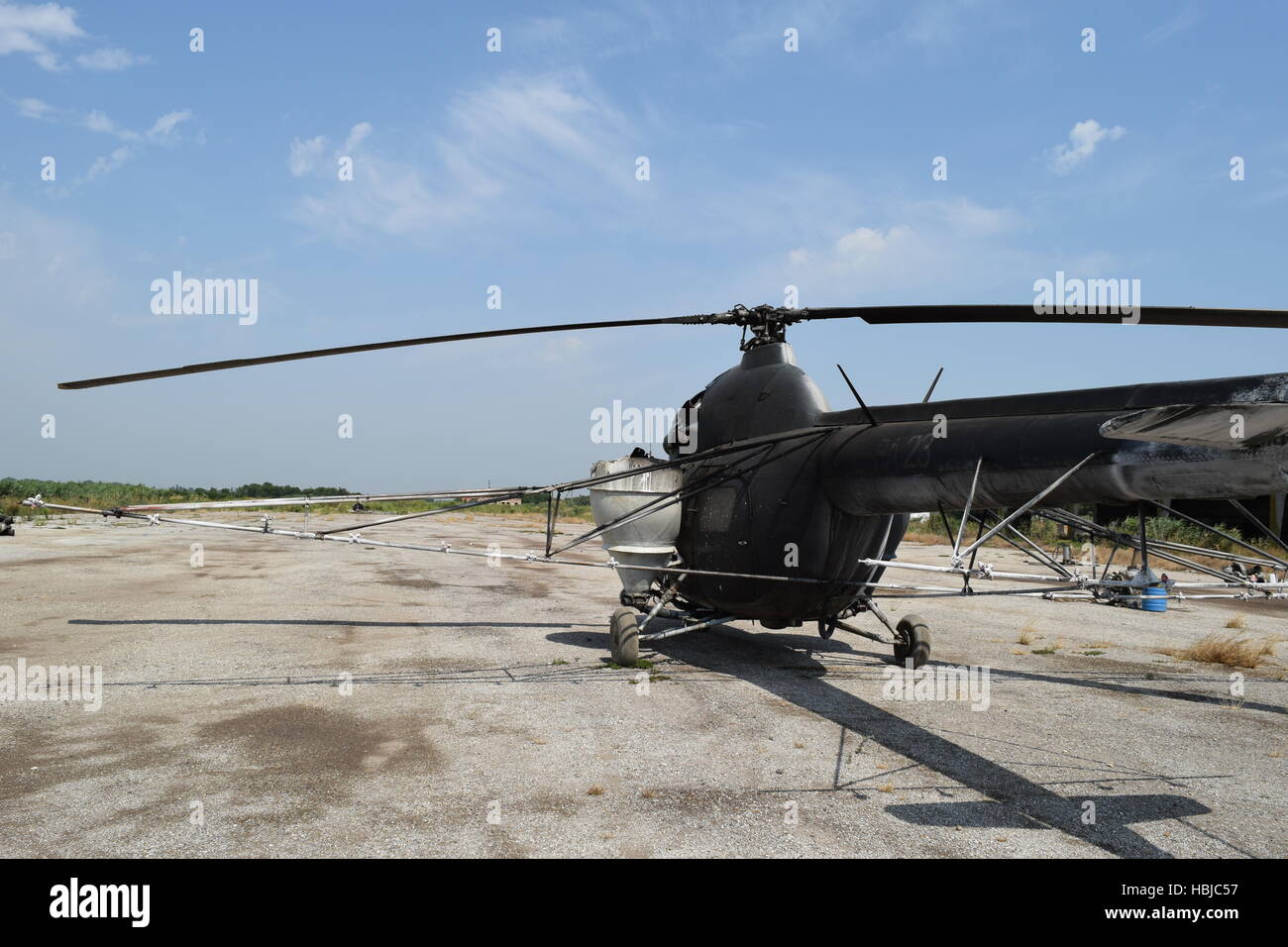 Old helicopter hi-res stock photography and images - Alamy