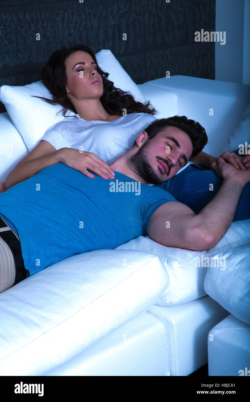 Wife sleeping on sofa congratulate, remarkable Wife sleeping on sofa