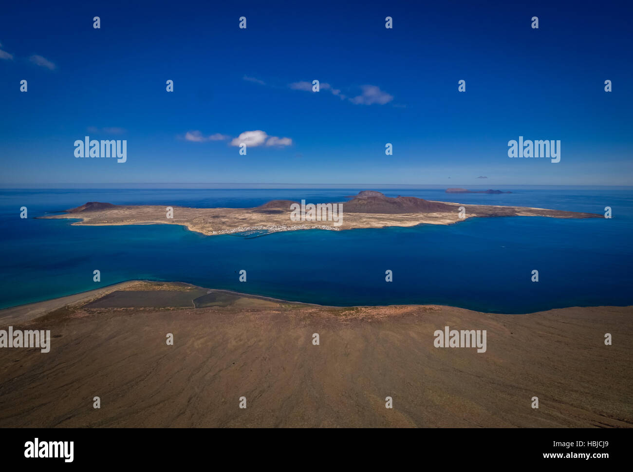 La Graciosa Island Stock Photo Alamy