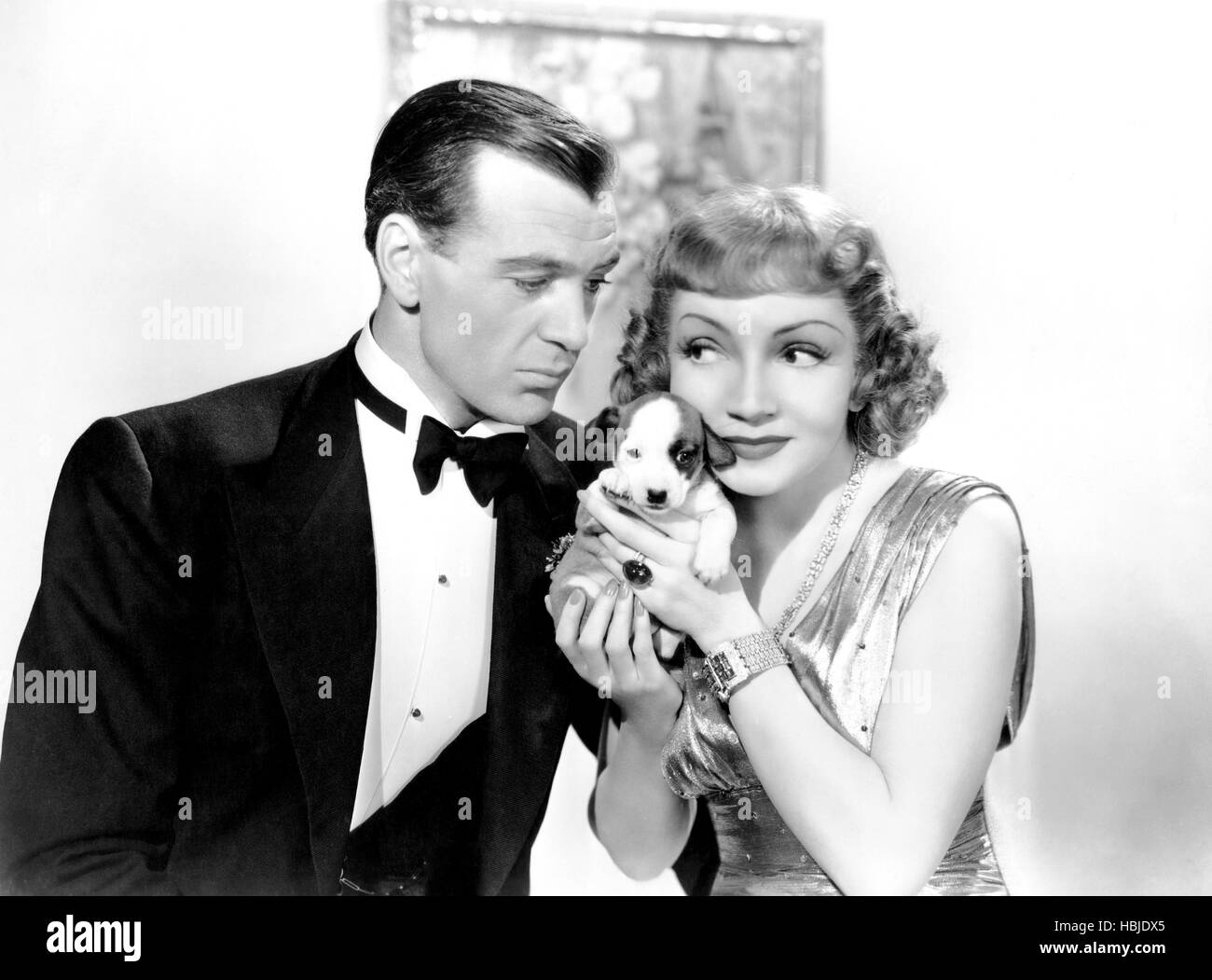 BLUEBEARD'S EIGHT WIFE, Gary Cooper, Claudette Colbert, 1938 Stock ...