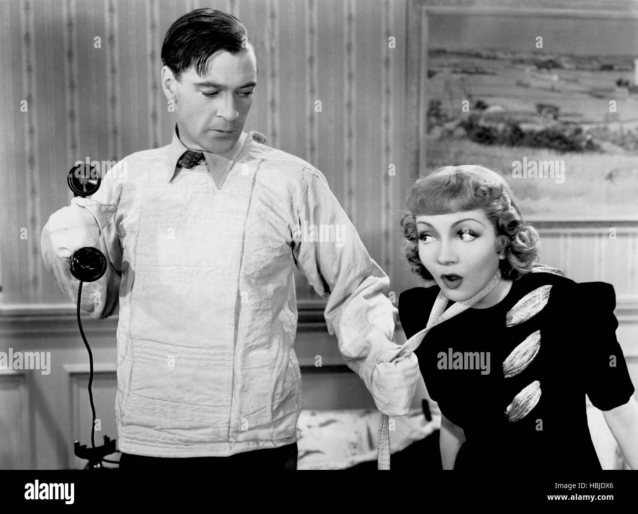 BLUEBEARD'S EIGHT WIFE, Gary Cooper, Claudette Colbert, 1938 Stock ...