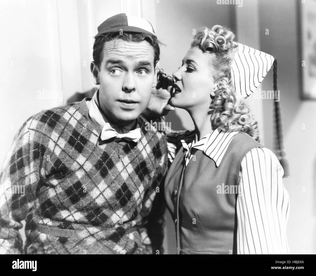 BLONDIE GOES TO COLLEGE, from left: Arthur Lake, Penny Singleton, 1942 ...