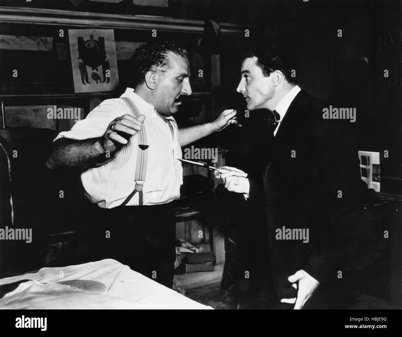 BLACK HAND, Mario Siletti, Gene Kelly, 1950 Stock Photo Alamy