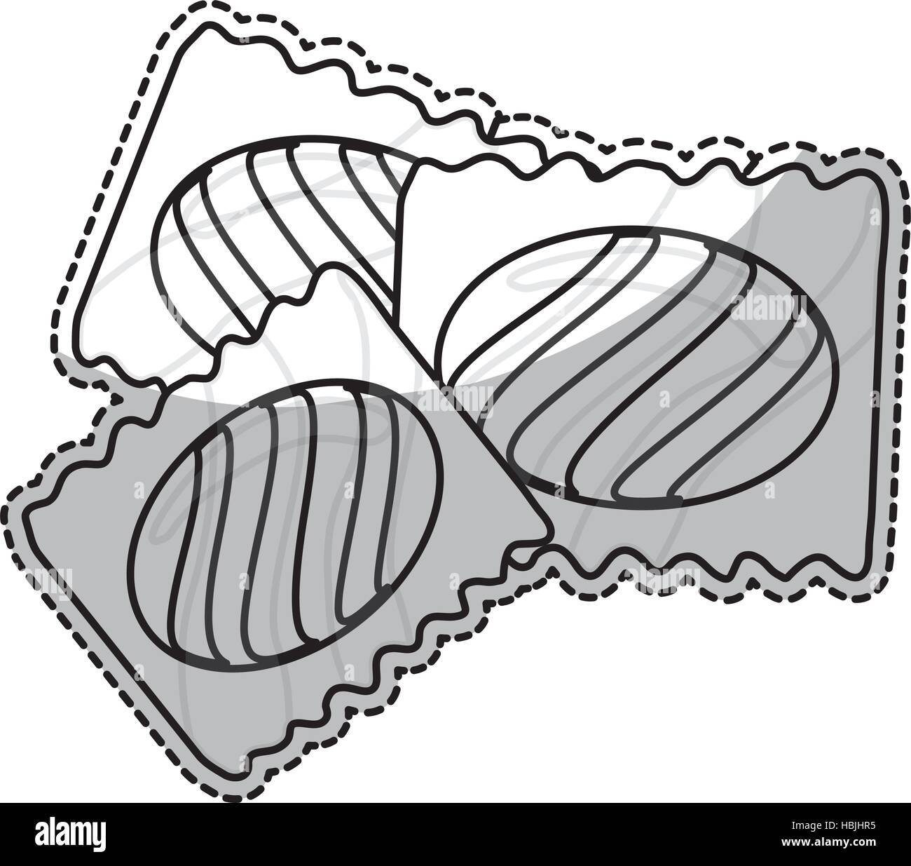 wrapped candy icon image vector illustration design Stock Vector Image ...