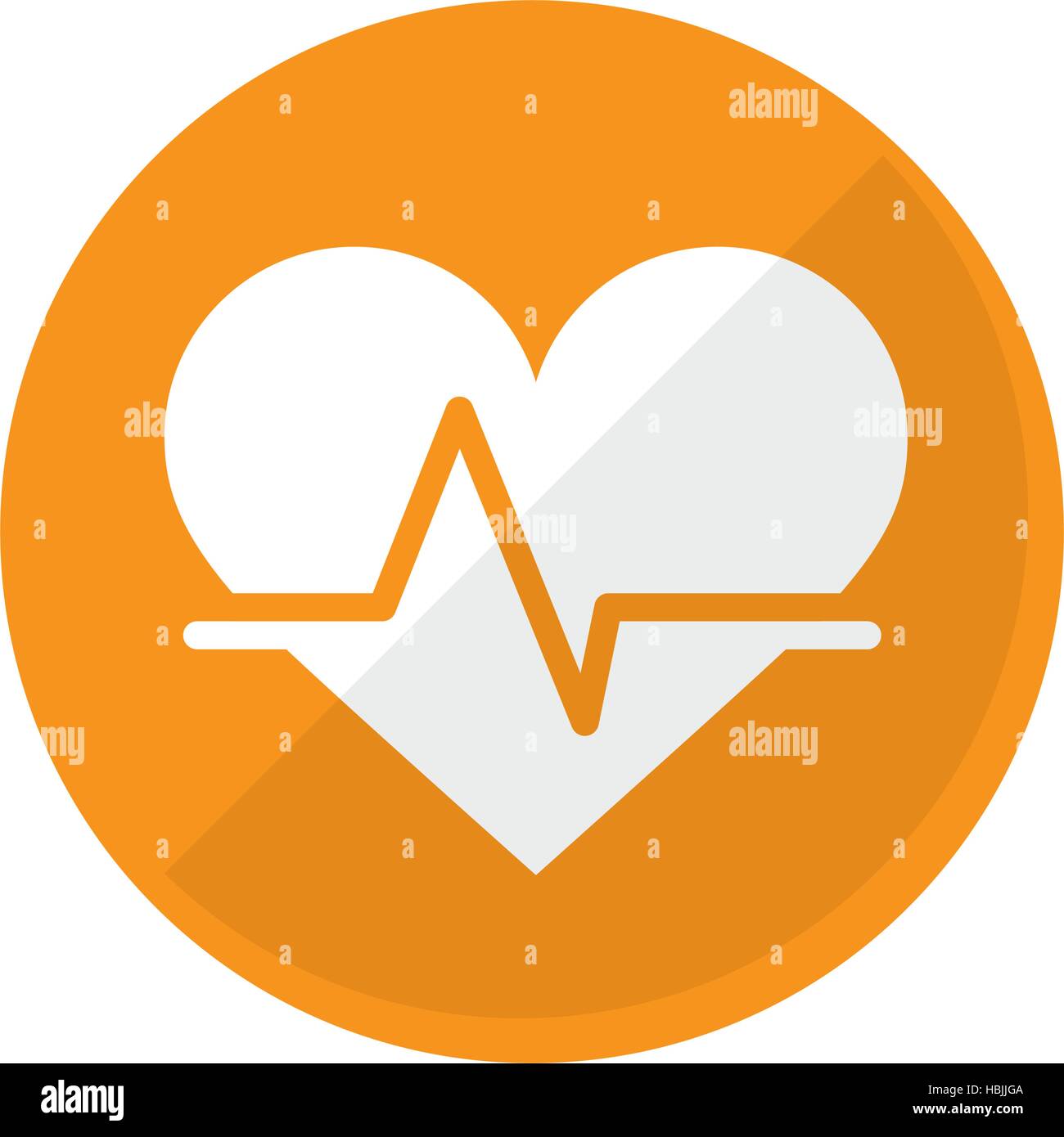cartoon heart cardiogram icon image vector illustration design Stock ...