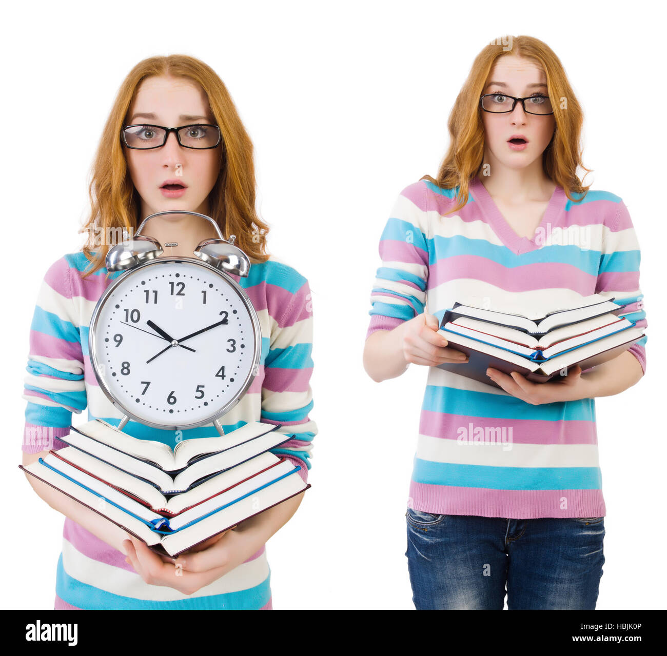 Student poses Cut Out Stock Images Pictures Alamy