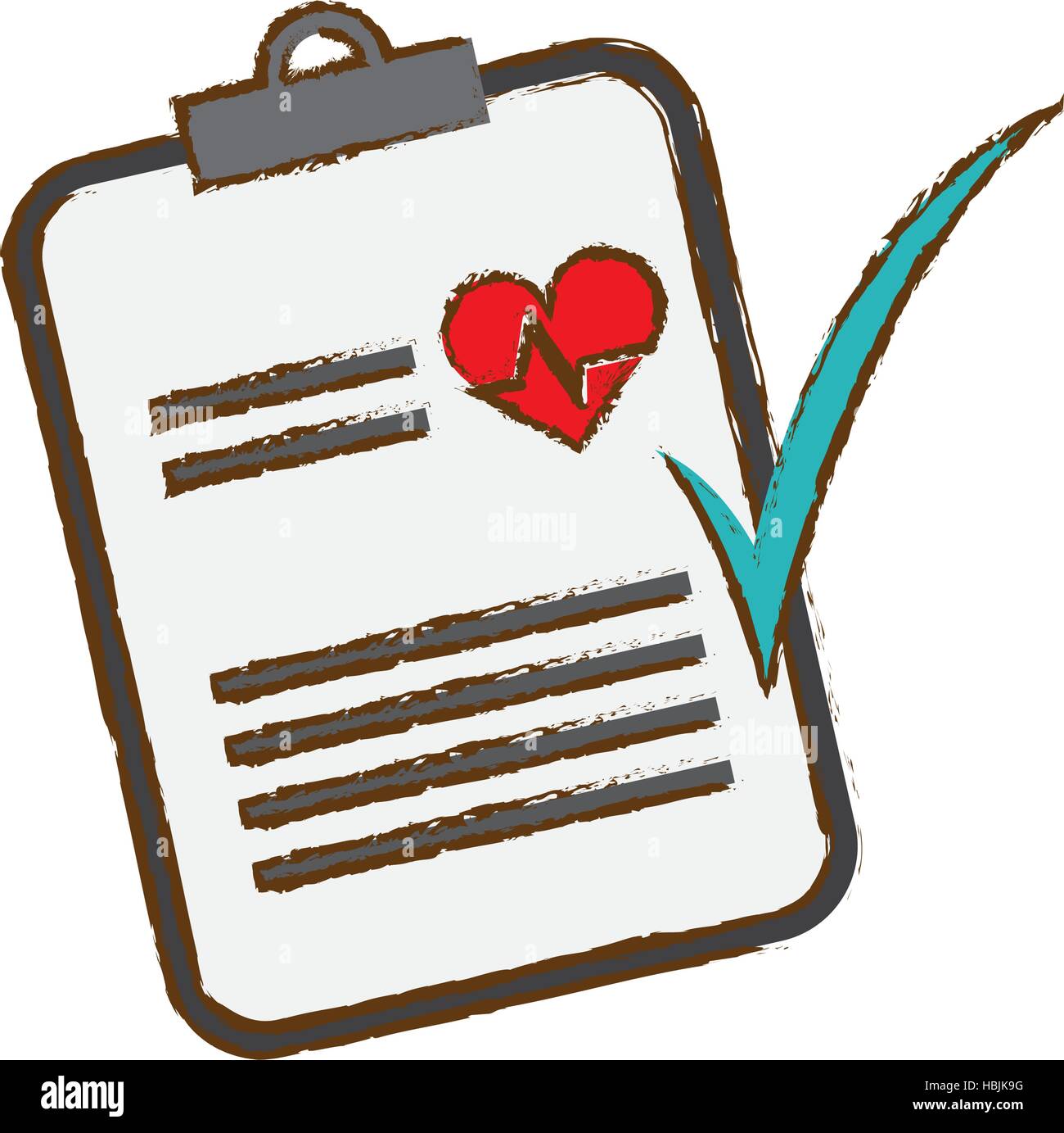 medical history icon image vector illustration design Stock Vector