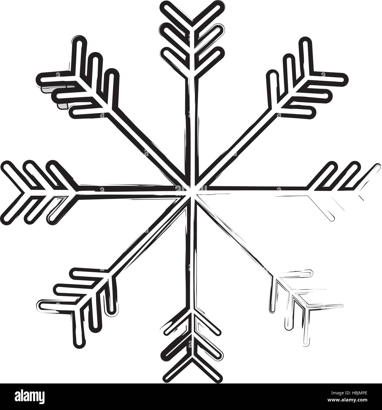 single snowflake icon image Stock Vector Image & Art - Alamy
