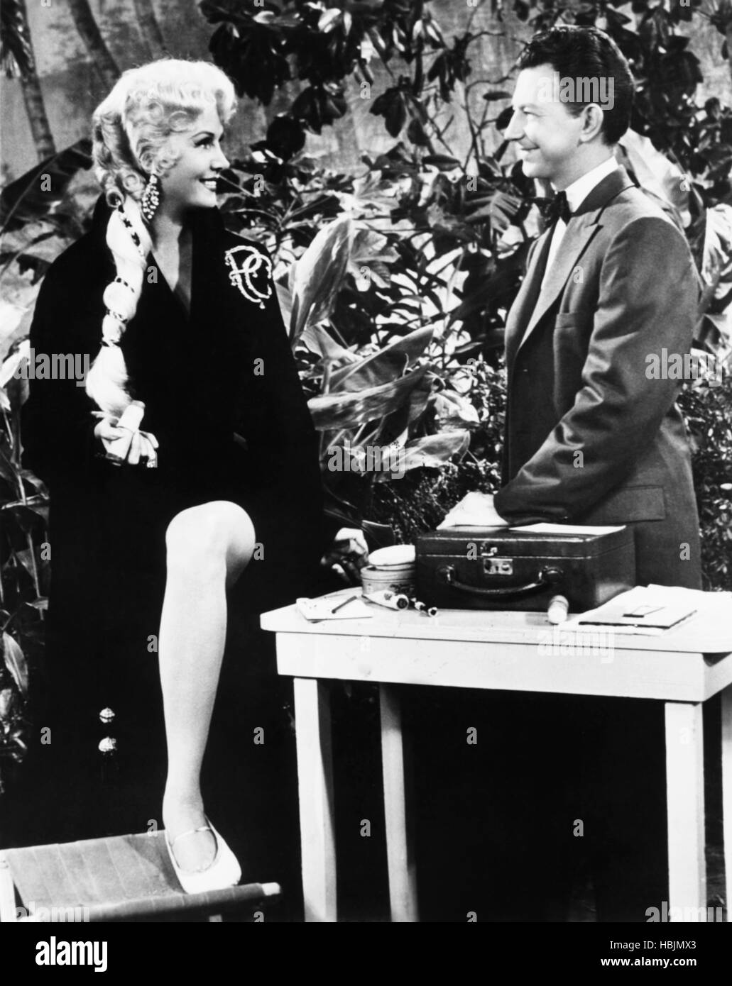 THE BUSTER KEATON STORY, from left, Rhonda Fleming, Donald O'Connor