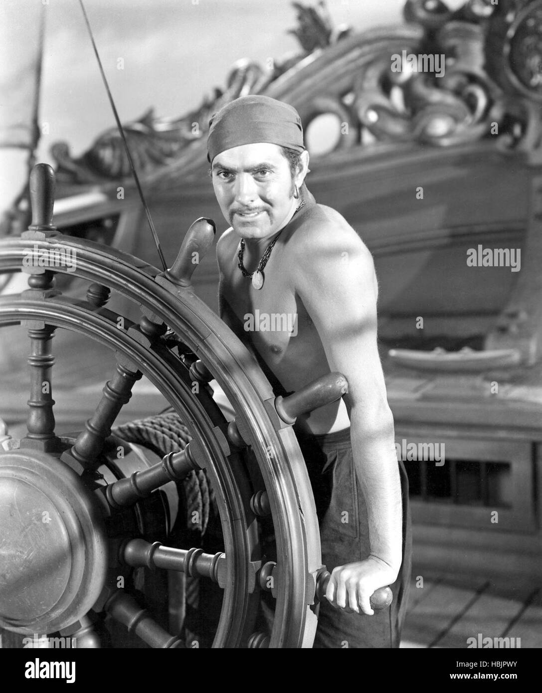 THE BLACK SWAN, Tyrone Power, 1942. TM and Copyright © 20th Century Fox ...