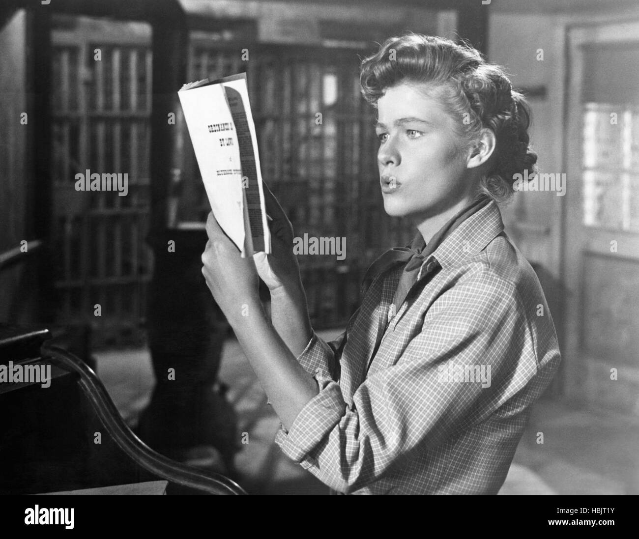 THE BOY FROM OKLAHOMA, Nancy Olson, 1954 Stock Photo Alamy