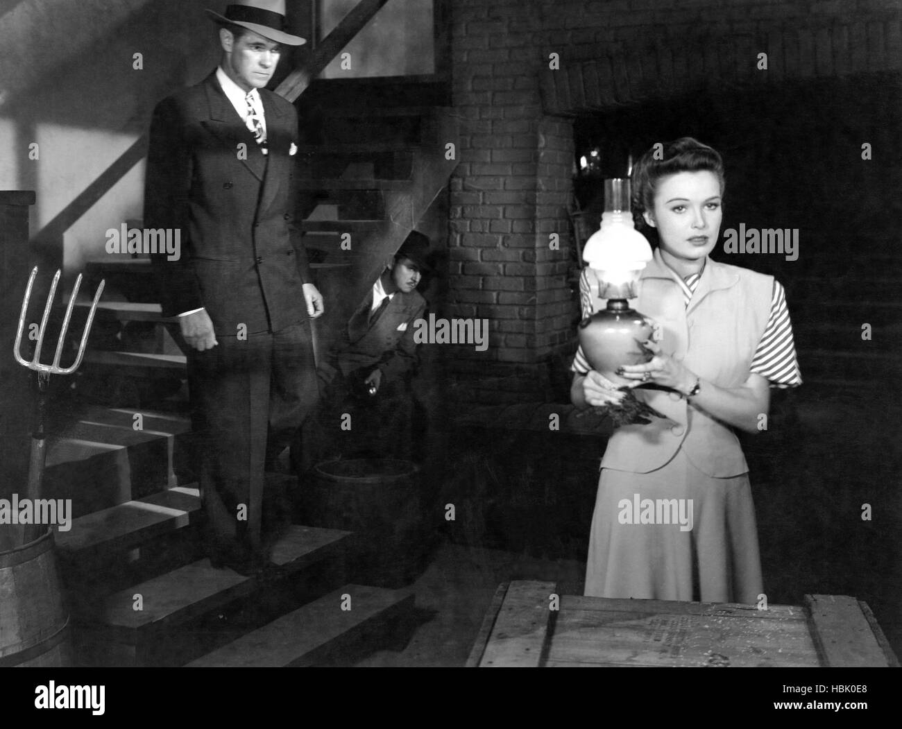 THE CAT CREEPS, Paul Kelly, Lois Collier, 1946 Stock Photo Alamy