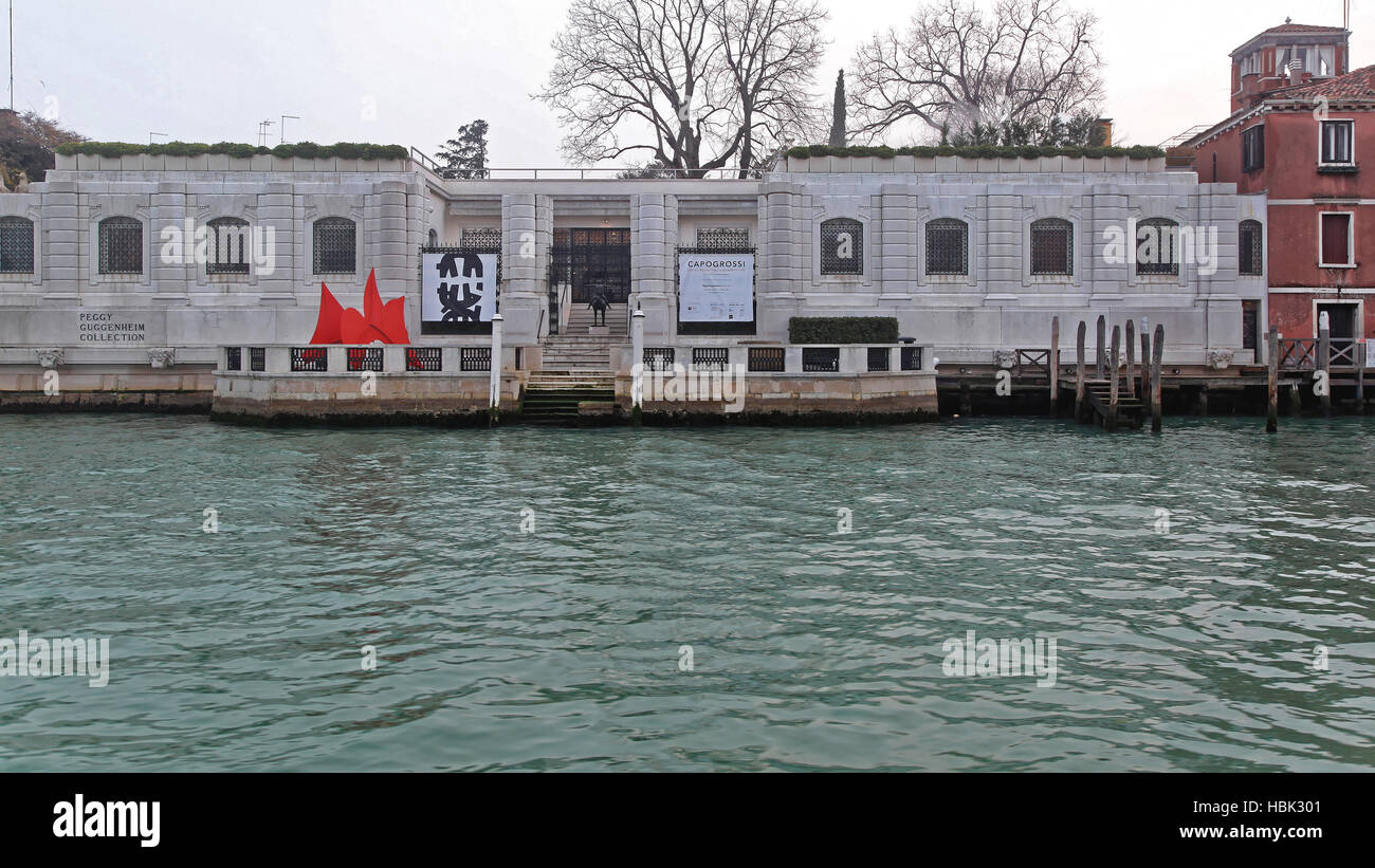 Peggy Guggenheim Venice Stock Photo