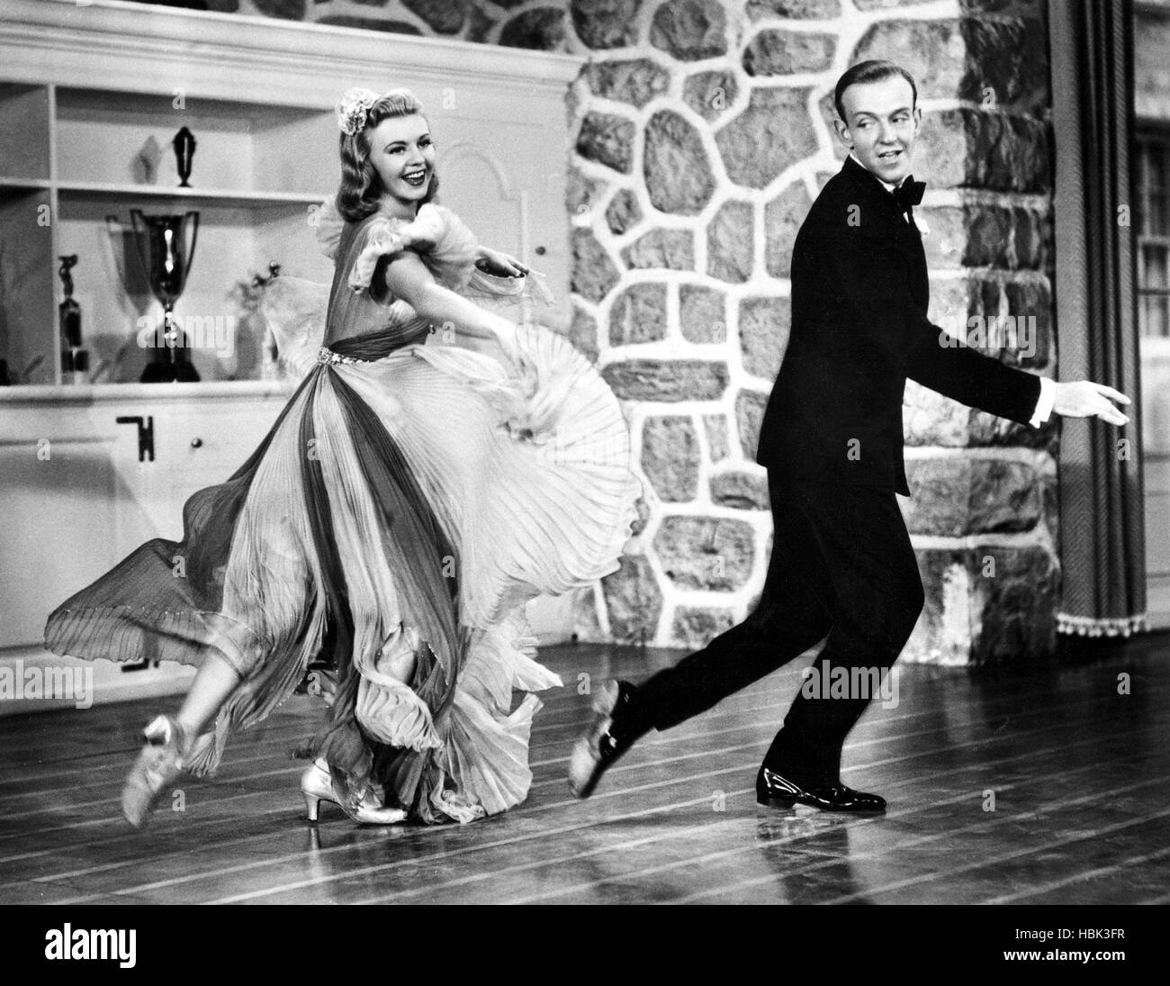 CAREFREE, Ginger Rogers, Fred Astaire, dancing 'The Yam,' 1938 Stock
