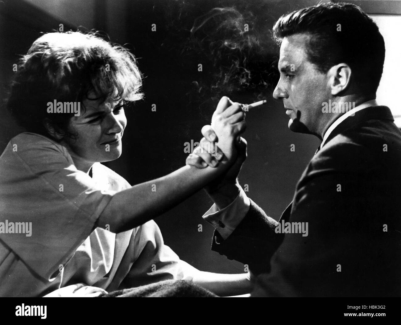 THE CARETAKERS, Polly Bergen, Robert Stack, 1963 Stock Photo Alamy