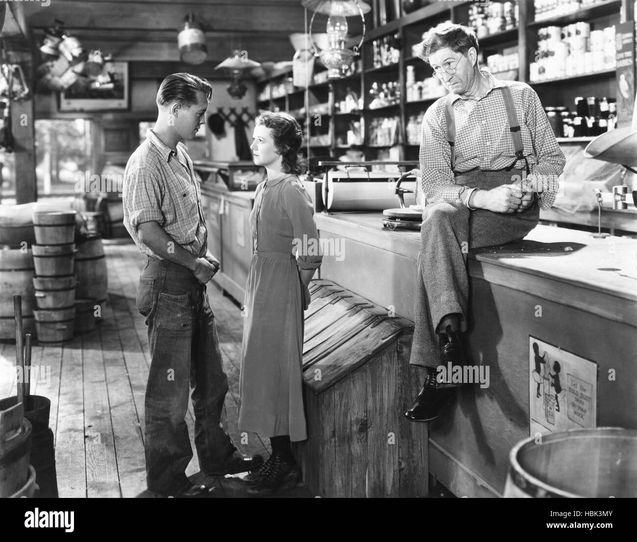 CAROLINA, from left, Richard Cromwell, Gaynor, Russell Simpson