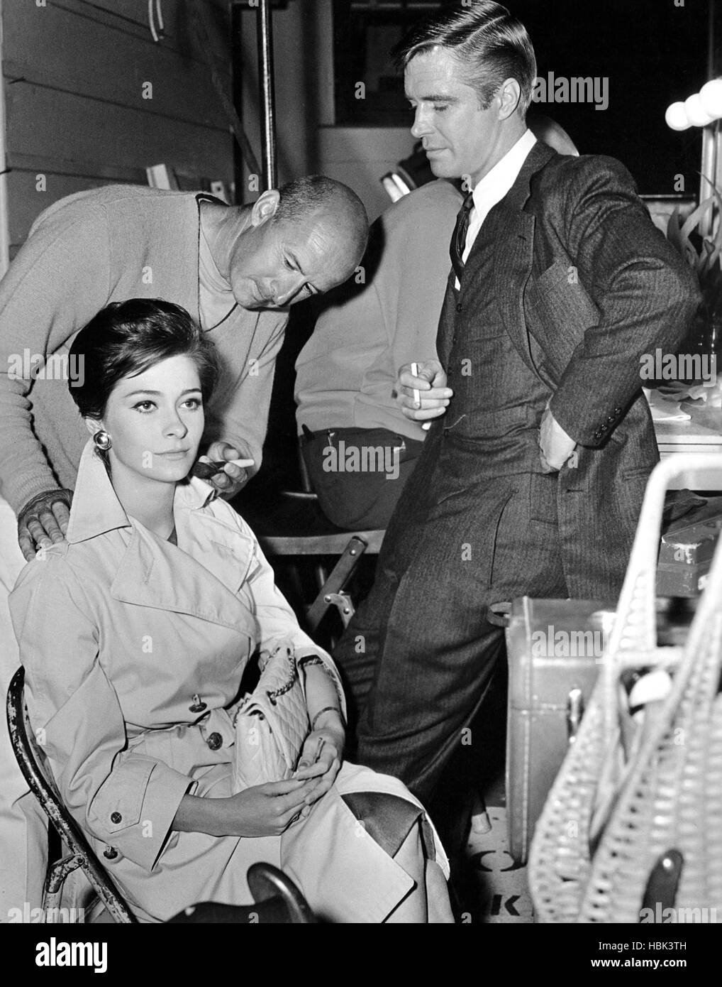 THE CARPETBAGGERS, Elizabeth Ashley, Peppard, onset, 1964 Stock