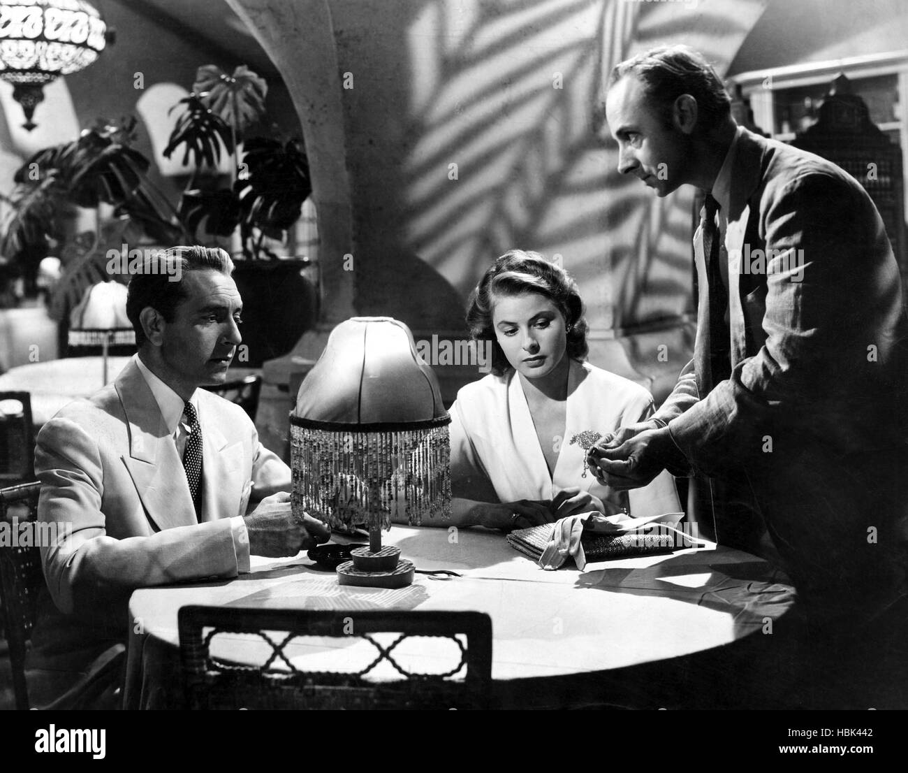 CASABLANCA, Paul Henreid, Ingrid Bergman, John Qualen, 1942 Stock Photo