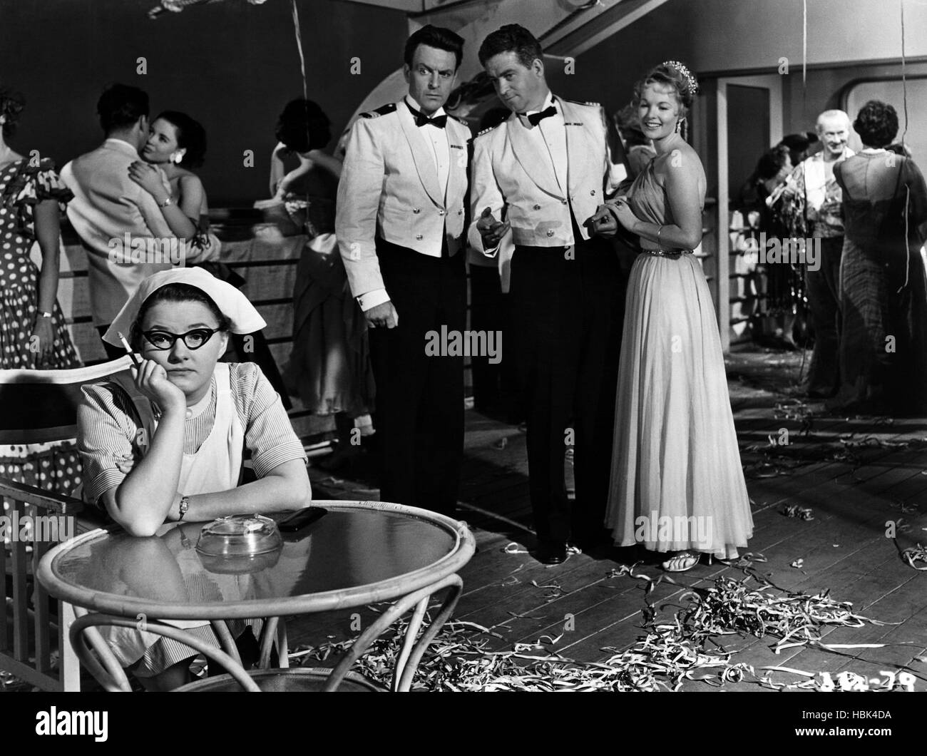THE CAPTAIN'S TABLE, Joan Sims, Donald Sinden, John Gregson, Peggy ...