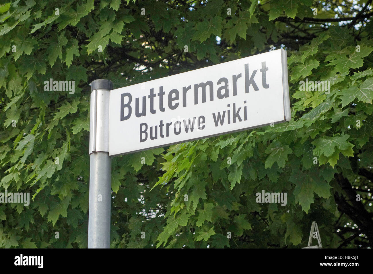 Butter Market in Bautzen, germany Stock Photo Alamy