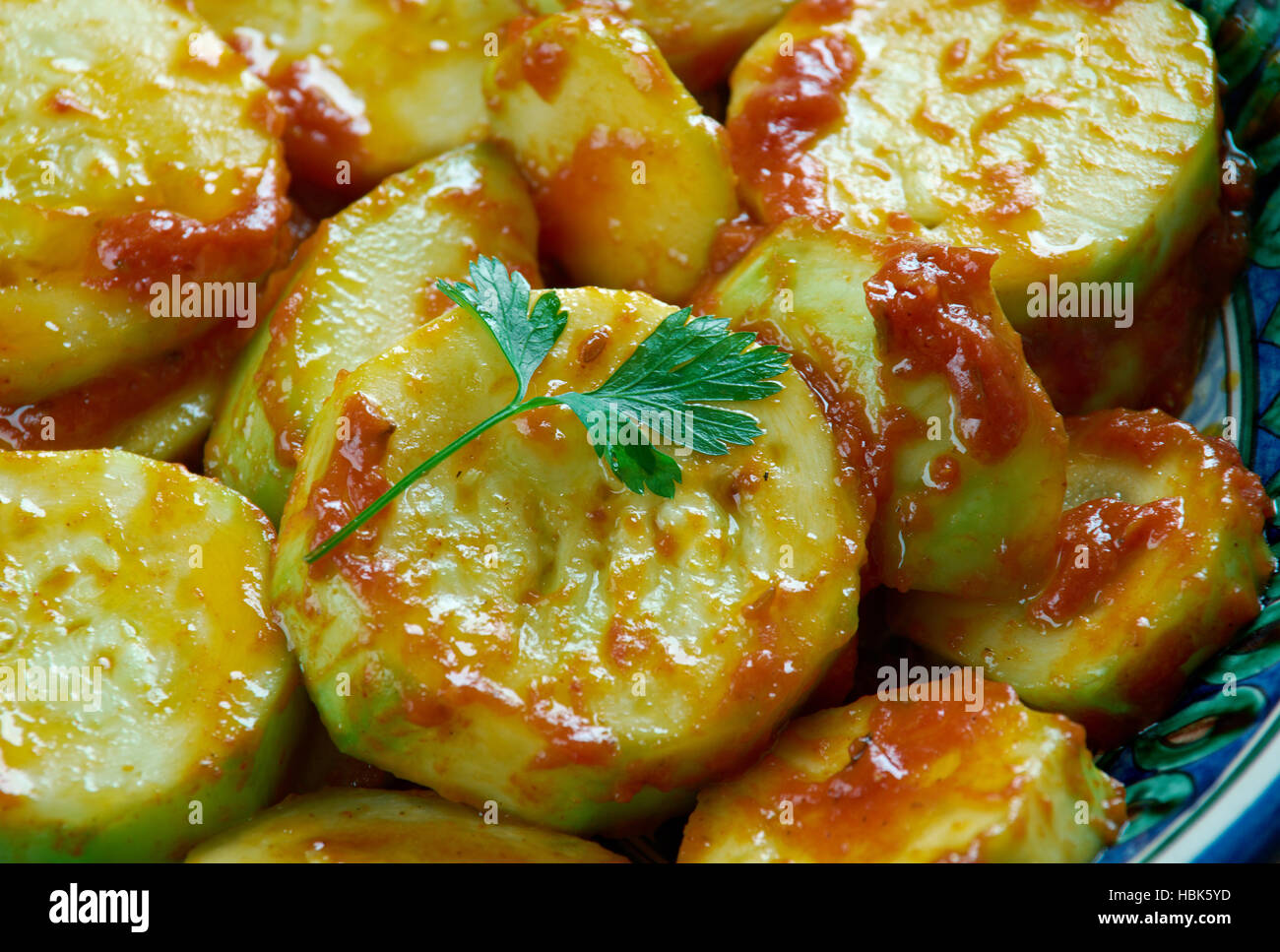 Indian vegetable curry Stock Photo - Alamy