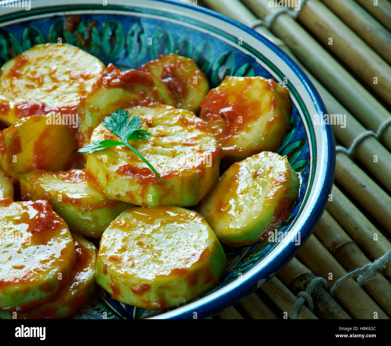 Indian vegetable curry Stock Photo - Alamy