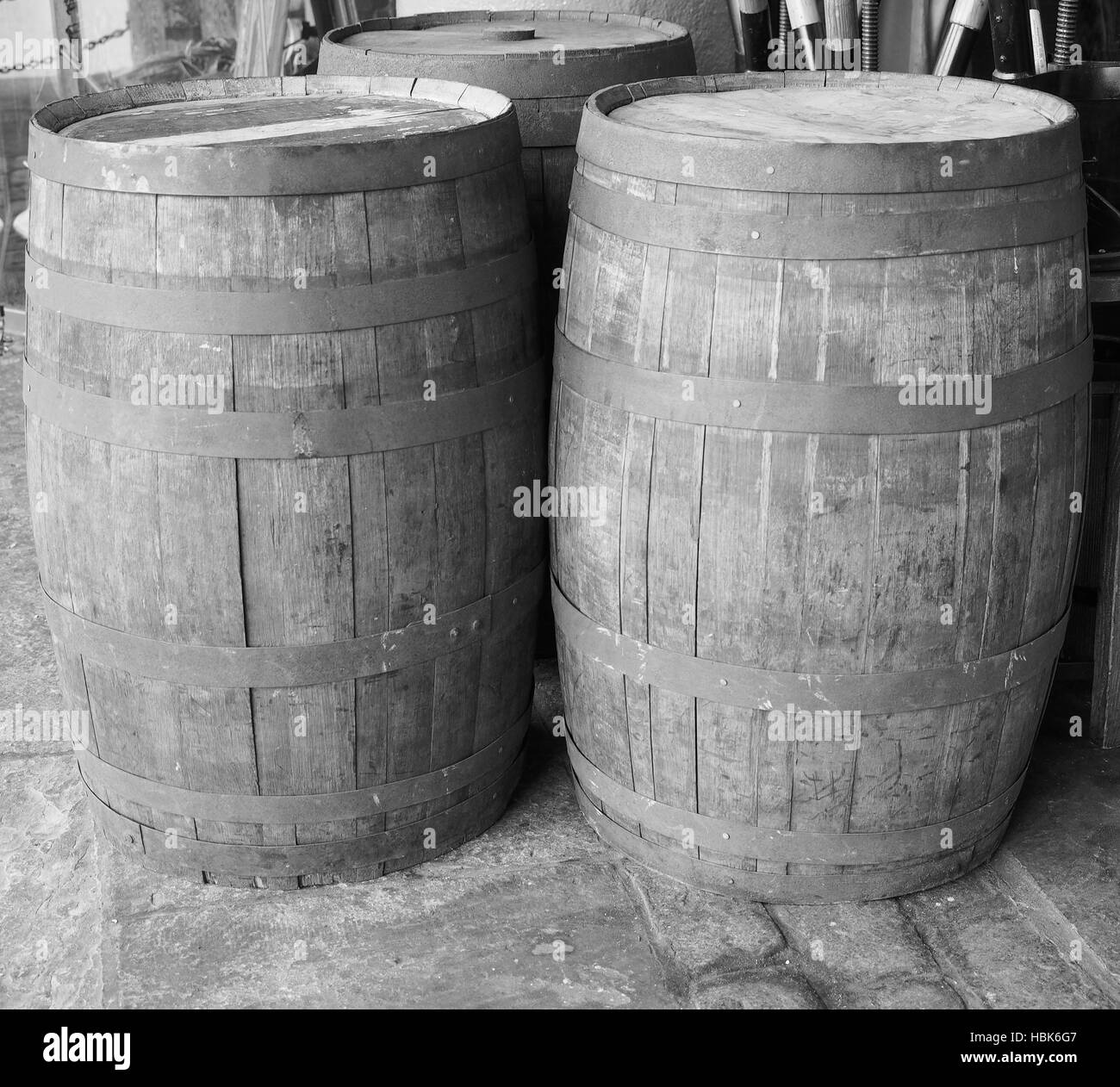 Barrel cask for wine or beer Stock Photo Alamy