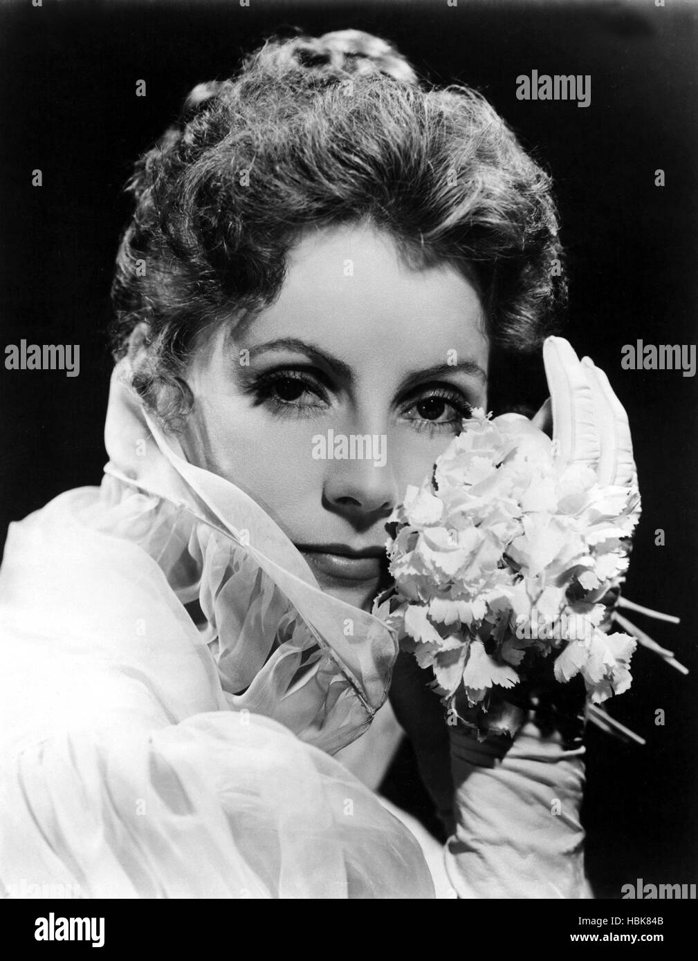 CONQUEST, Greta Garbo, portrait by Clarence Sinclair Bull, 1937 Stock ...