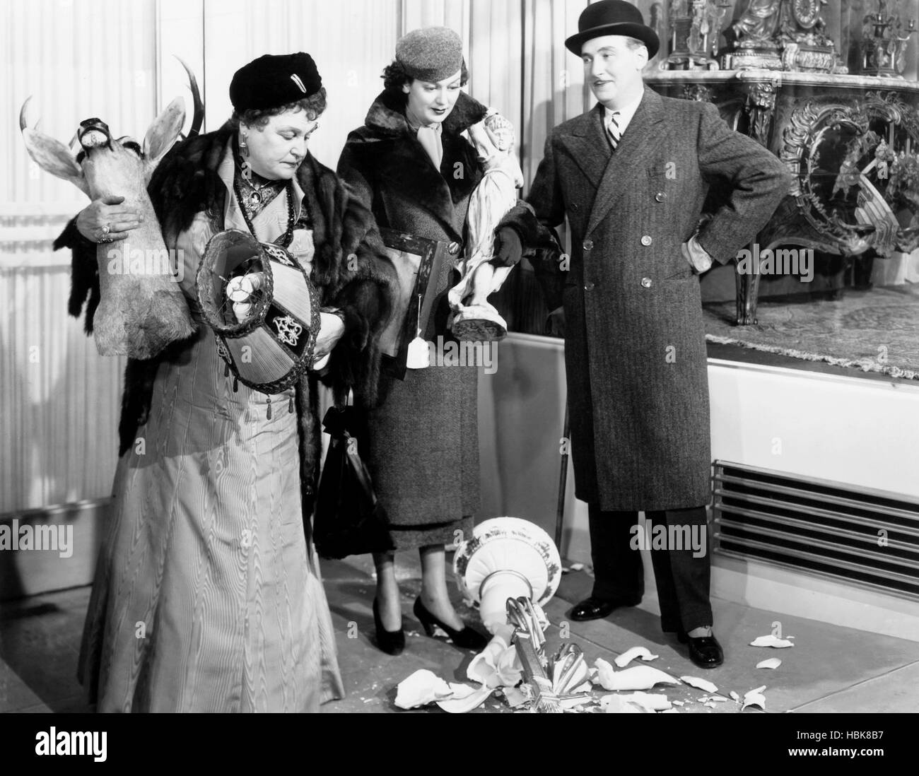 THE CASINO MURDER CASE, from left, Alison Skipworth, Rosalind Russell ...