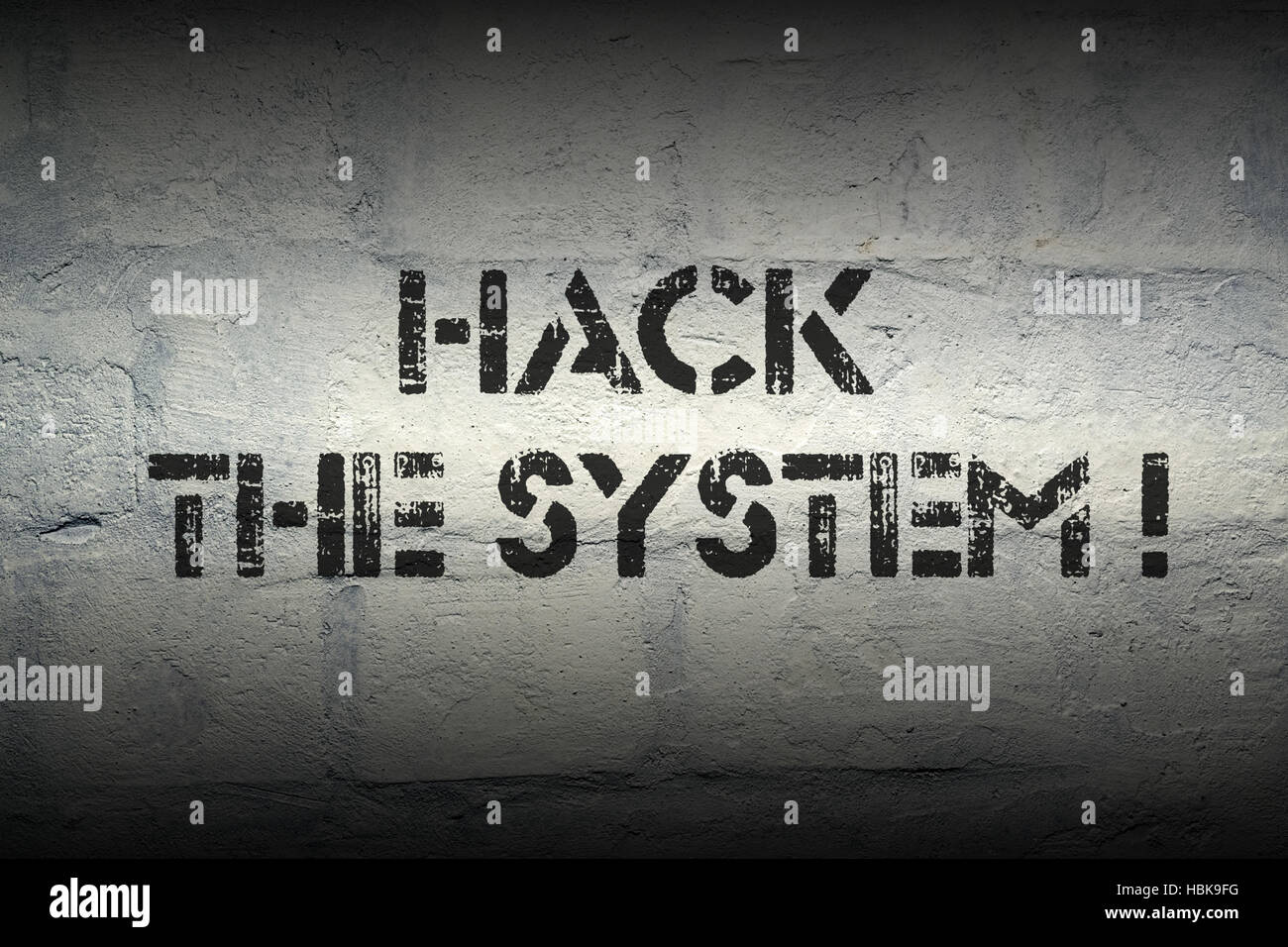 hack the system Stock Photo - Alamy