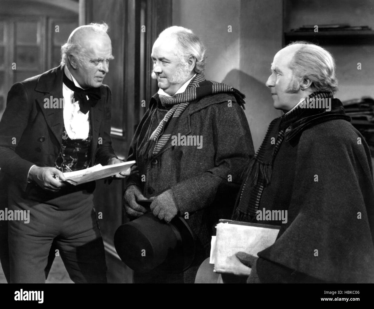A CHRISTMAS CAROL, Reginald Owen, 1938 Stock Photo Alamy