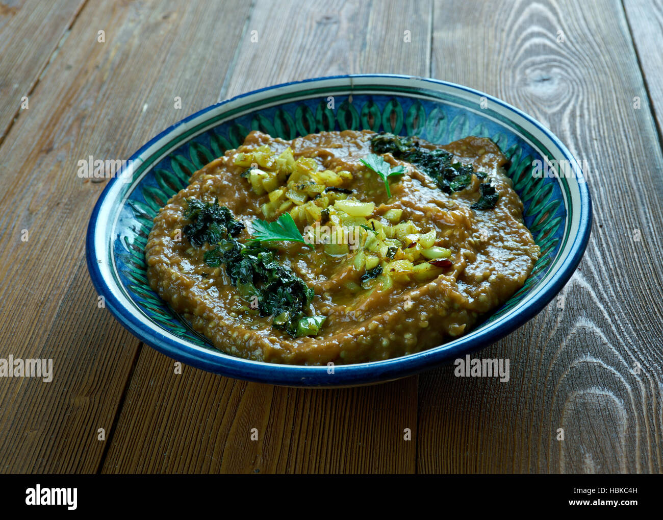 Persian Eggplant Dish Stock Photo Alamy
