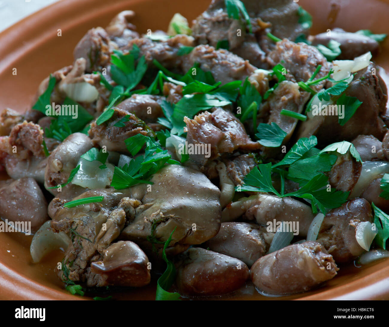 Fried chicken gizzards hires stock photography and images Alamy