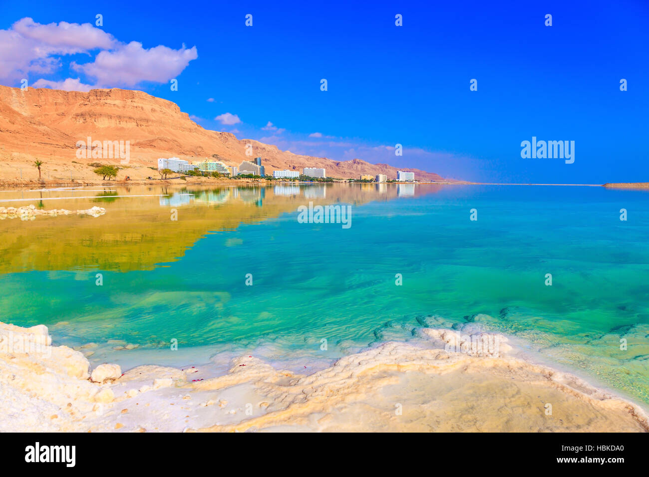 Fused salt on the water Stock Photo Alamy